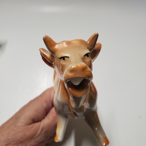 Vintage Llandudno Wales Cow Creamer Cottagecore Country Home - Picture 8 of 8